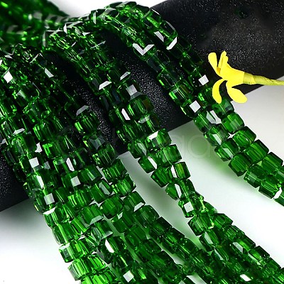 Transparents Glass Beads GLAA-WH0032-25B-07-1