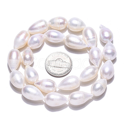 Natural Cultured Freshwater Pearl Beads Strands PEAR-N012-10B-1