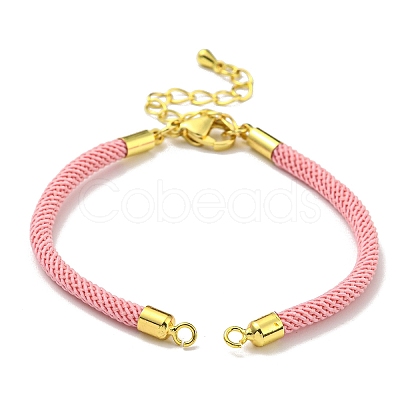 Nylon Cords Bracelet Makings Fit for Connector Charms AJEW-P116-02G-09-1