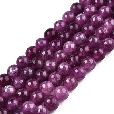 Natural Quartz Beads Strands X-G-R479-6mm-04-1