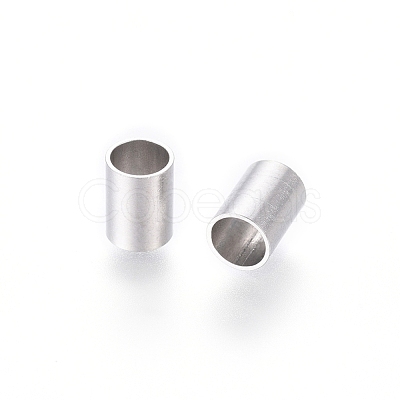 Tarnish Resistant 304 Stainless Steel Tube Beads STAS-G209-01P-1