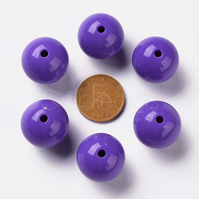 Opaque Acrylic Beads MACR-S370-C20mm-31-1