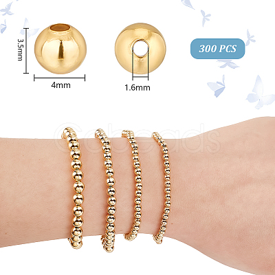 Brass Spacer Beads KK-PH0006-38C-1