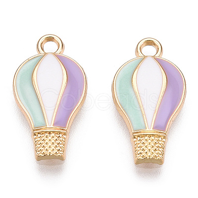 Alloy Enamel Pendants ENAM-S119-049B-1