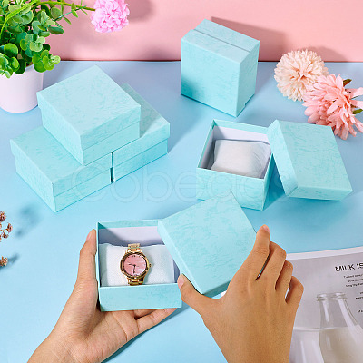 Rectangle Paper Jewelry Gift Boxes LS-CON-TAC0010-91E-1