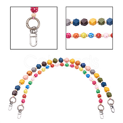4Pcs 2 Style Bag Handles AJEW-BT0001-03-1