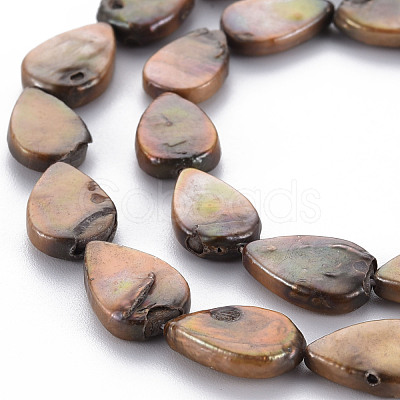 Natural Keshi Pearl Beads Strands PEAR-S021-020-1