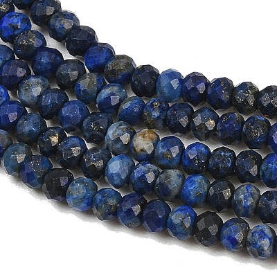 Natural Lapis Lazuli Beads Strands G-L587-B03-02-1