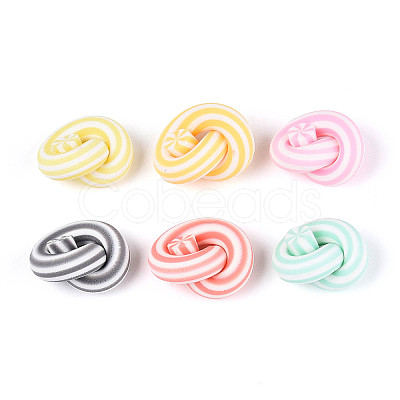 Handmade Polymer Clay Beads CLAY-N013-23-1