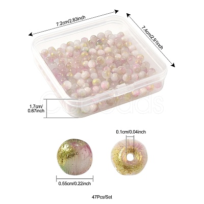 141Pcs Cat Eye Beads CE-FS0001-03C-1