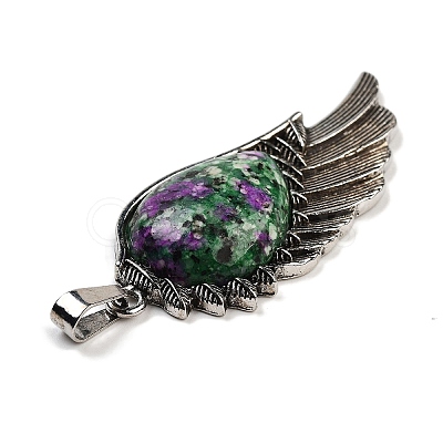 Natural Ruby in Zoisite Big Pendants G-G112-02AS-08-1
