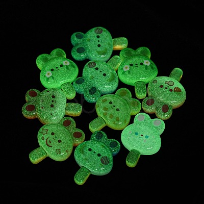 Luminous Resin Cabochons X-CRES-M020-04-1
