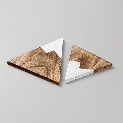 3Pcs Wood Pieces WOOD-WH0029-84A-1