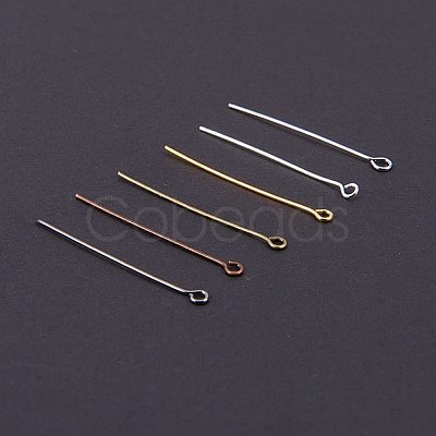 Brass Eye Pin Sets KK-PH0027-02-1