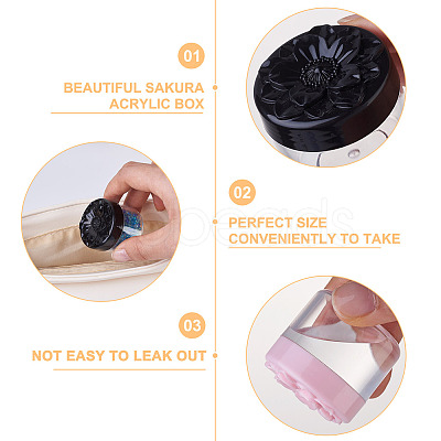 Plastic Facial Mask Stick Cosmetic Spatula Scoop & Bottle DIY-CW0001-28-1