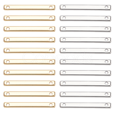 Brass Links Connectors KK-PH0004-47-1