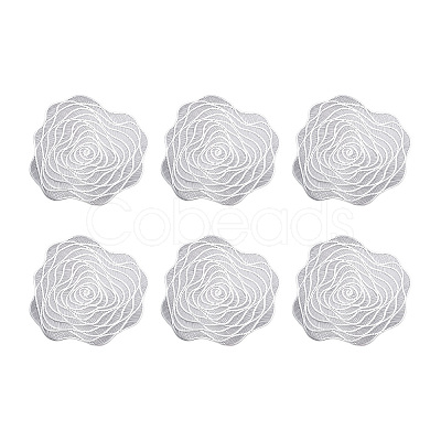Hollow Rose PVC Hot Pads Holders X1-BT-TAC0001-03A-1
