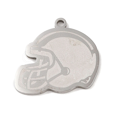 Non-Tarnish 201 Stainless Steel Pendants STAS-C095-12P-1