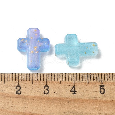 Gradient Color Transparent Acrylic Beads X1-OACR-M023-03G-1