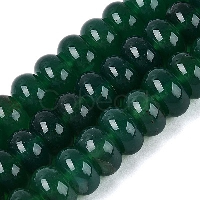 Dyed Natural Agate Beads Strands G-Q606-44B-02-1