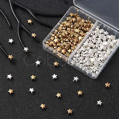 200Pcs 2 Colors CCB Plastic Beads CCB-YW0001-13-1