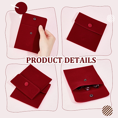 Square Velvet Jewelry Bags TP-B001-01B-07-1