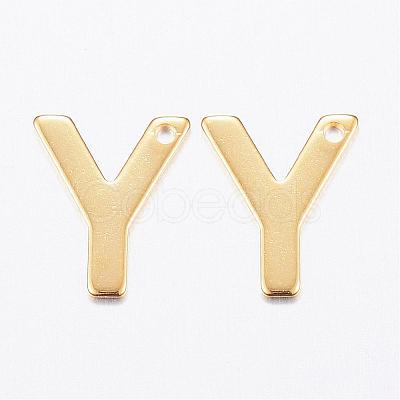 304 Stainless Steel Charms STAS-P141-Y-1