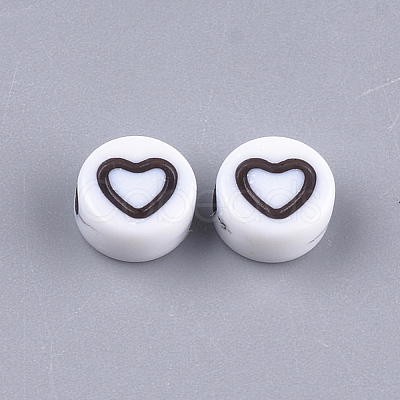 Craft Style Acrylic Beads MACR-T023-24B-1