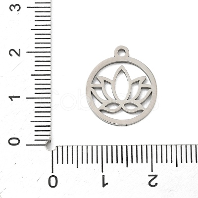 201 Stainless Steel Pendants STAS-I359-04P-1