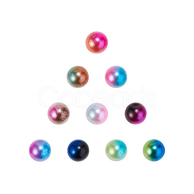Acrylic Imitation Pearl Cabochons OACR-CJ0001-03-1