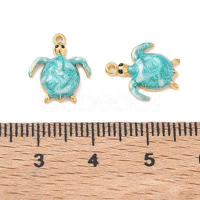 304 Stainless Steel Enamel Pendants STAS-Q119-17G-01-1