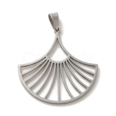 Non-Tarnish 304 Stainless Steel Pendants STAS-O005-11P-1
