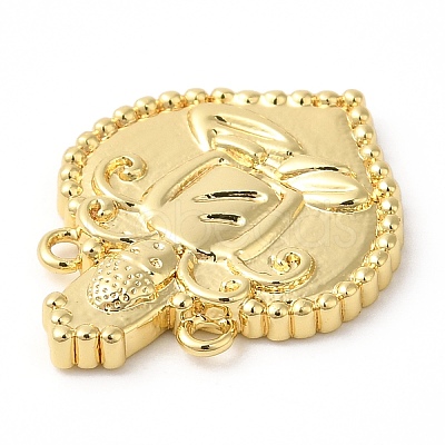 Eco-Friendly Rack Plating Brass Pendants KK-R143-18G-1