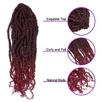Pre-Twisted Passion Twists Crochet Hair LS-OHAR-G005-17C-1