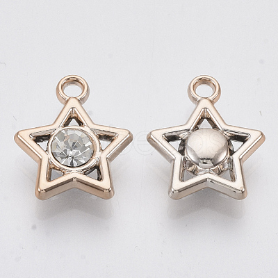 UV Plating ABS Plastic Pendants KY-N007-33-1