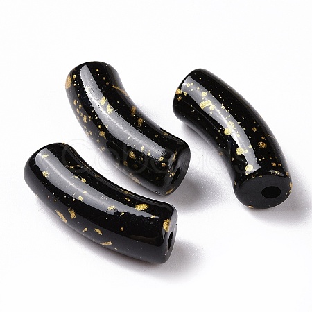 Opaque Acrylic Beads OACR-A016-05G-1