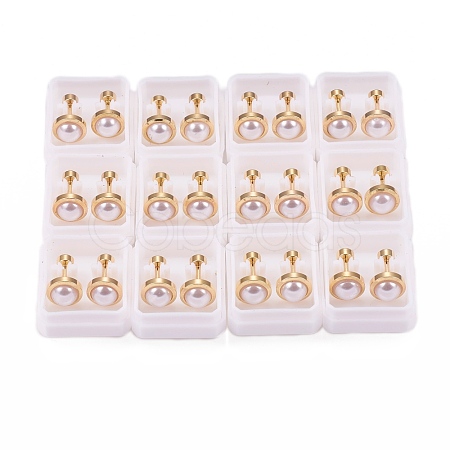 304 Stainless Steel Earlobe Plugs EJEW-H105-15-1