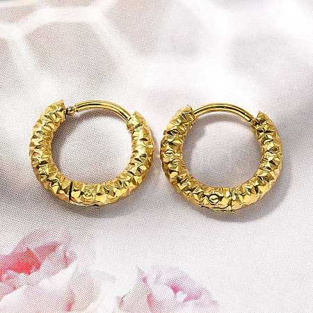 304 Stainless Steel Hoop Earrings for Women EJEW-M068-13A-G-1