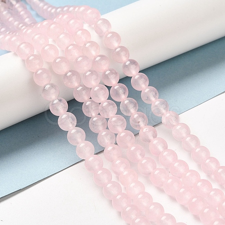 Natural & Dyed Malaysia Jade Bead Strands G-A146-8mm-A16-1