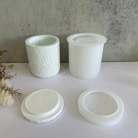 Lava Effect Column DIY Silicone Candle Cup Molds LS-SIMO-C008-01A-1