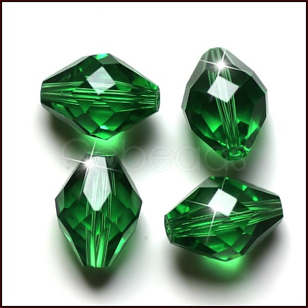 Imitation Austrian Crystal Beads SWAR-F054-11x8mm-15-1