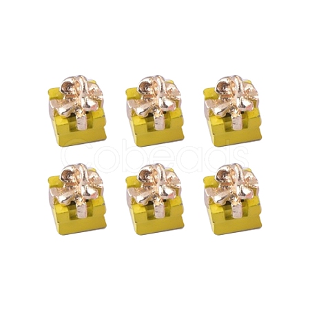 Zinc Alloy Enamel Jewelry Pendant Accessories ENAM-TAC0007-06G-1