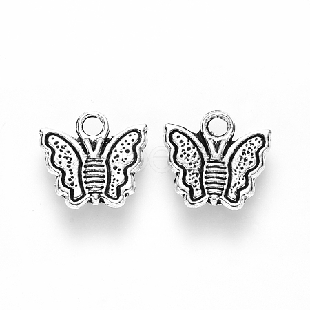 Tibetan Style Alloy Charms TIBE-S320-171AS-LF-1