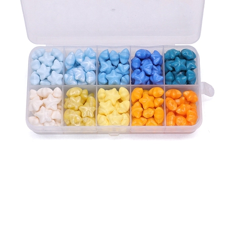 10 Grids 10 Colors Wax Granule Set PW-WG60285-06-1