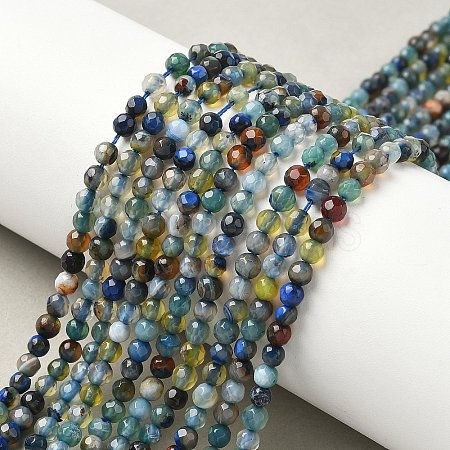 Natural Agate Beads Strands G-E469-12Z-1