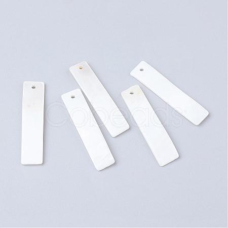 Freshwater Shell Pendants SHEL-S249-14-1