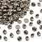 Preciosa&reg MAXIMA Crystal Round Stones, Czech Crystal, Dura Foiling, Round(431 11 615 Chaton), 40010 Black Diamond, SS18(4.2~4.4mm)