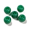 Natural Malaysia Jade Dyed European Beads, Large Hole Beads, Round, 12x11mm, Hole: 5.5~6mm