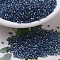 MIYUKI Delica Beads, Cylinder, Japanese Seed Beads, 11/0, (DB0085) Blue Lined Aqua AB, 1.3x1.6mm, Hole: 0.8mm, about 2000pcs/10g