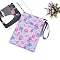 Waterproof Storage Bag, Canvas Bag, for Pen/Book/Cosmetics Collect, Plum, 280x220mm